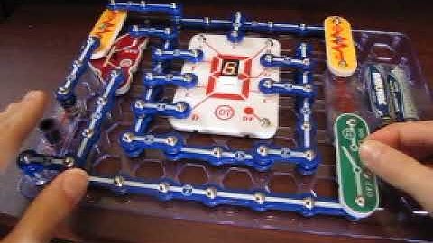 Snap Circuits Pro | Project 495: Automatic Display Letter "b"