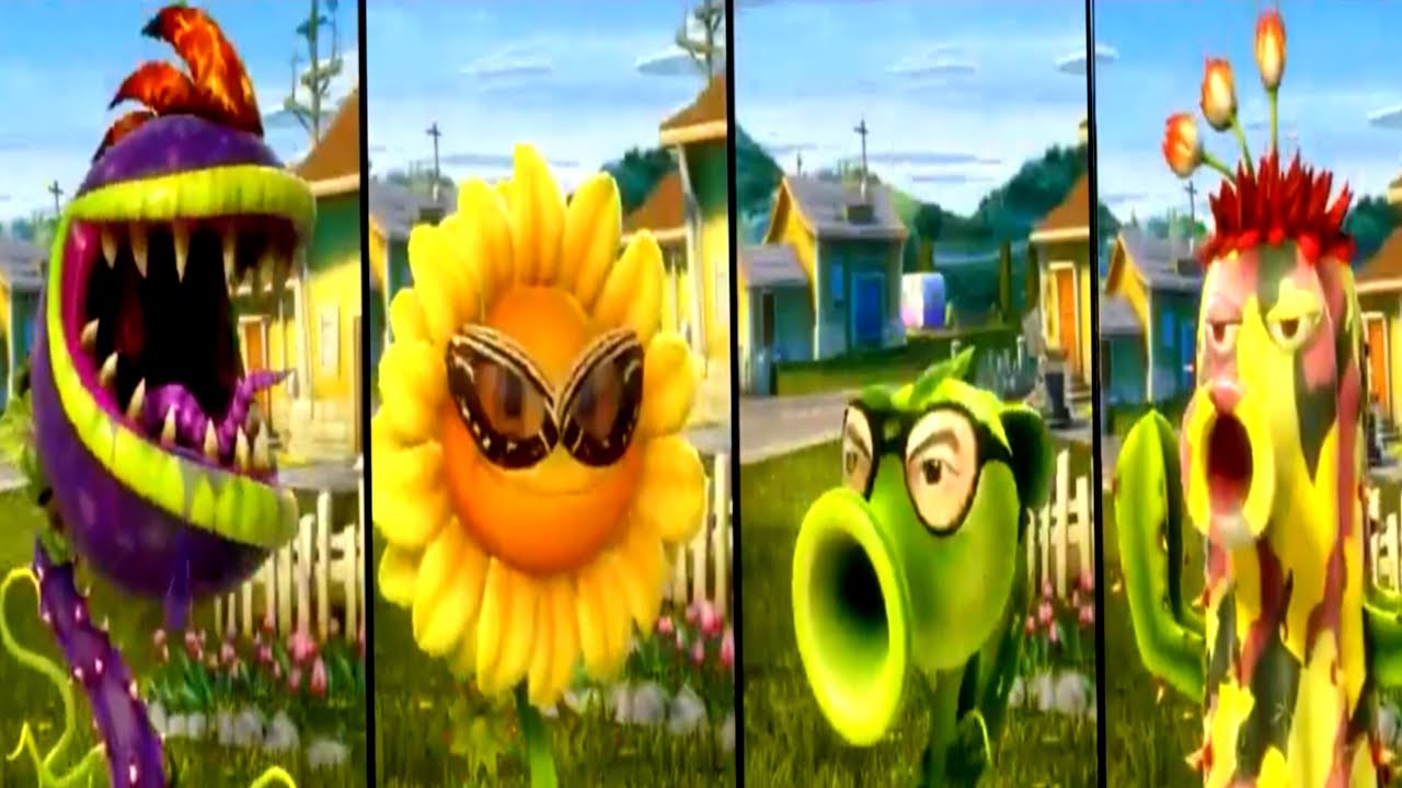 Plants vs Zombies Garden Warfare - All New Abilities - YouTube