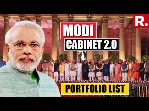 WATCH: The Full Portfolio Allocation List Of The Modi Cabinet 2.0 Is Out