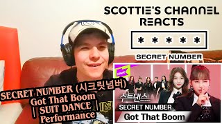 SECRET NUMBER(시크릿넘버) - Got That Boom | SUIT DANCE | Performance // Reaction