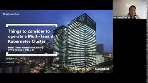 Webinar: Things to consider to operate a Multi-Tenant Kubernetes Cluster