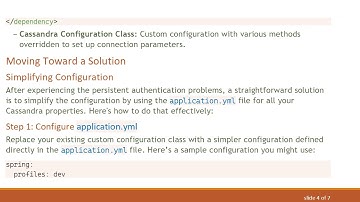 Resolving Cassandra Connectivity Issues in Spring Boot 2.3.1.RELEASE