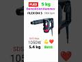 FLEX DH 5 SDS Max 1050W 5 kg Demolition Hammer Machine | Best 5 kg Demolition Hammer Machine
