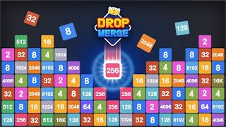 Drop Merge® : Number Puzzle (by SUPERBOX. Inc) IOS Gameplay Video (HD) screenshot 3