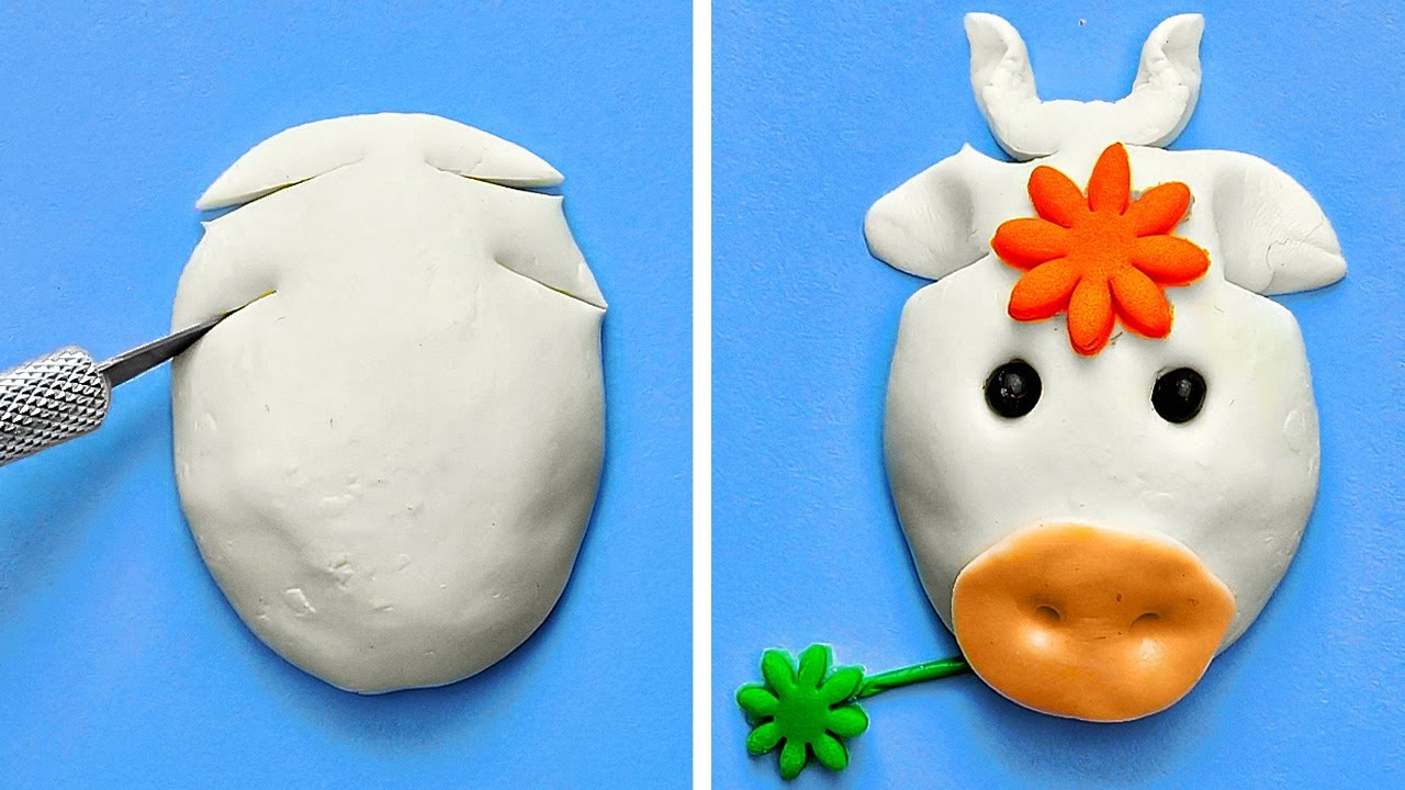 Amazing Dough Figures To Decorate Your Desserts