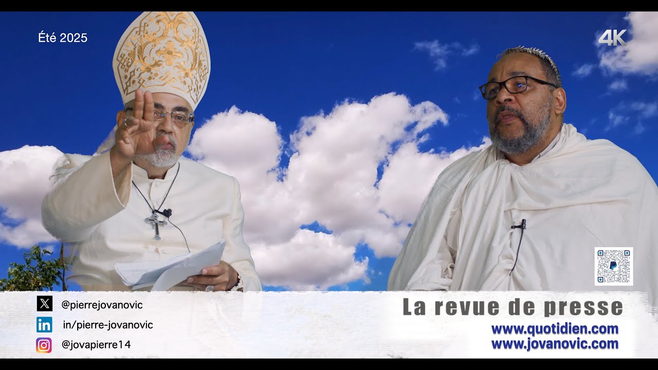 P. Jovanovic - DIEUdonné : La Revue de Presse Papale (été 2025)