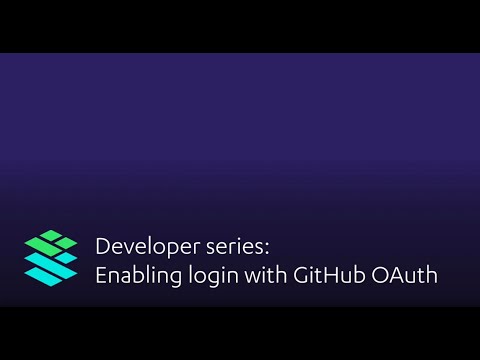 Enabling Login with GitHub OAuth - Cardstack Developer Series