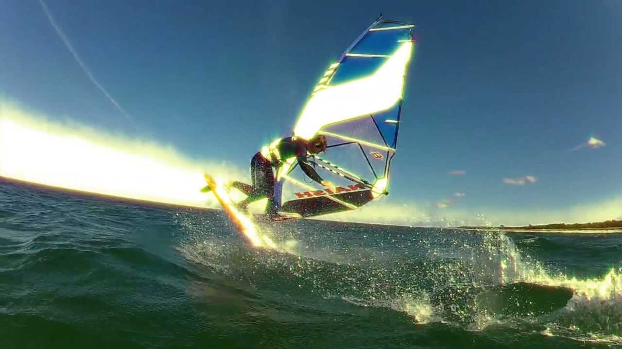 Windsurfen lernen im Surfcamp Ostsee, Windsurfschule Fischland Darß Zingst