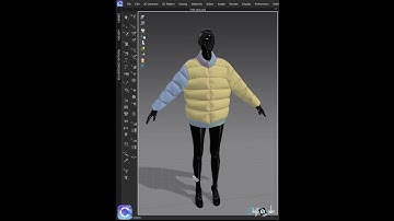 Show/Hide Avatar #clo3d #shorts #clo3dtutorial #clo3dtips