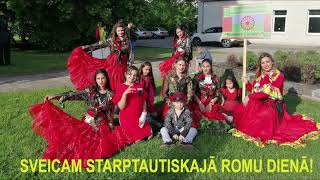 Starptautiskā romu diena Jelgavā. 08.04.2021.