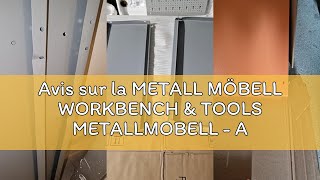 Avis sur la METALL MÖBELL WORKBENCH &amp; TOOLS METALLMOBELL - Armoire de Rangement pour Le Garage | 80x