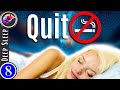 Quit Smoking OVERNIGHT - Sleep Hypnosis & Sleep Affirmations (8 hrs) Quit Now Session