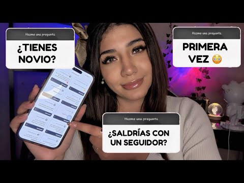 ASMR ESPAÑOL / PREGUNTAS Y RESPUESTAS PICANTES +  RESPONDO ABSOLUTAMENTE TODO