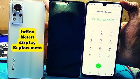 Infinix Note11X663 Broken Display Replacement Infinix Note11 Teardown Note 11 Disassembly