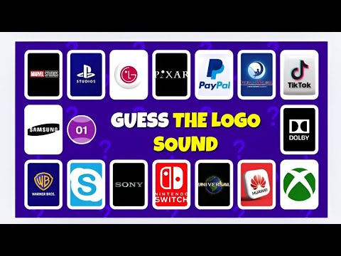 Guess The Logo Sound | TikTok, 💳 MasterCard, 💸PayPal | Logo Quiz 2025 #quiz #logoquiz #guessthelogo