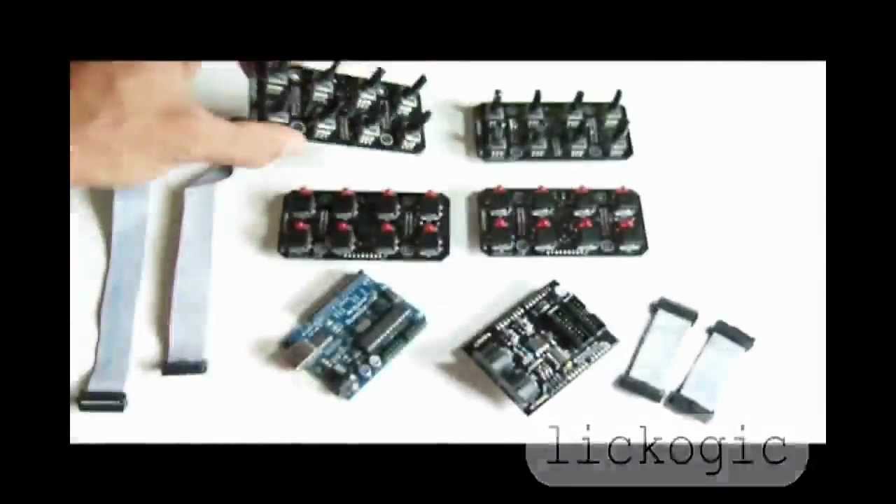 Teaser e-licktronic Easy to built arduino Midi Controller
