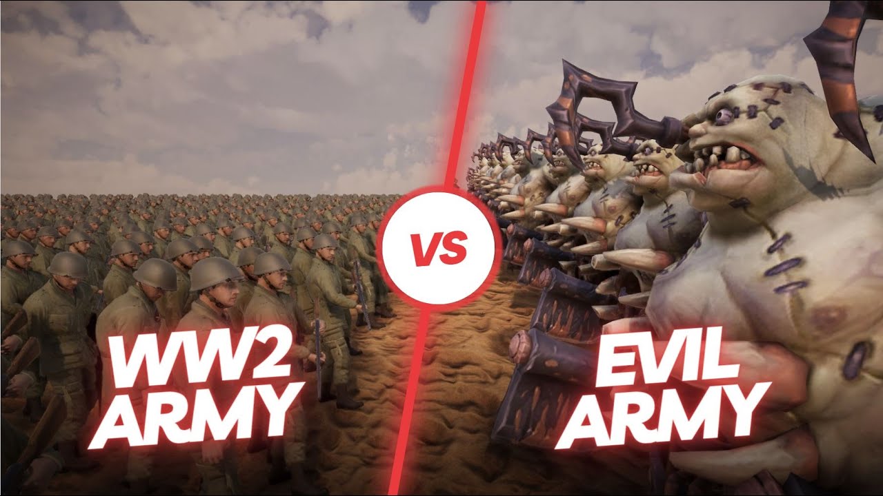WW2 Army  VS 😈Evil Army - REDEMPTION ARC