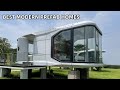 Best mondern prefab homes  volferda e5 capsule house tour