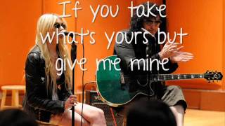 Video thumbnail of "Sweet Thing - The Pretty Reckless lyrics"