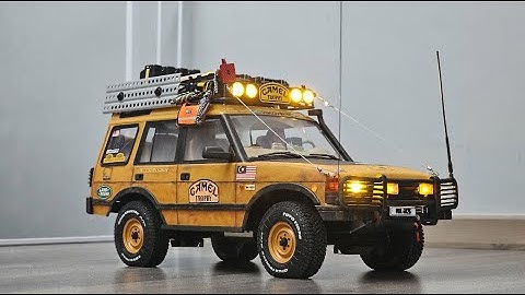 FMS FCX10 Land Rover Discovery -  Part 3