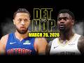 Detroit Pistons vs New Orleans Pelicans Full Game Highlights – March 26, 2026 | NBA Season