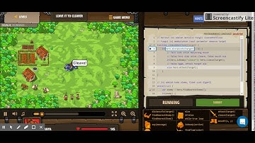 CodeCombat - Forest: Leave it to cleaver