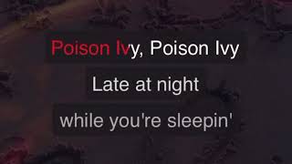 Poison Ivy - The Coasters | Karaoke