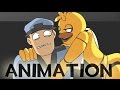 Chica and the Night Guard - Poker Face [FNAF Animation MV]