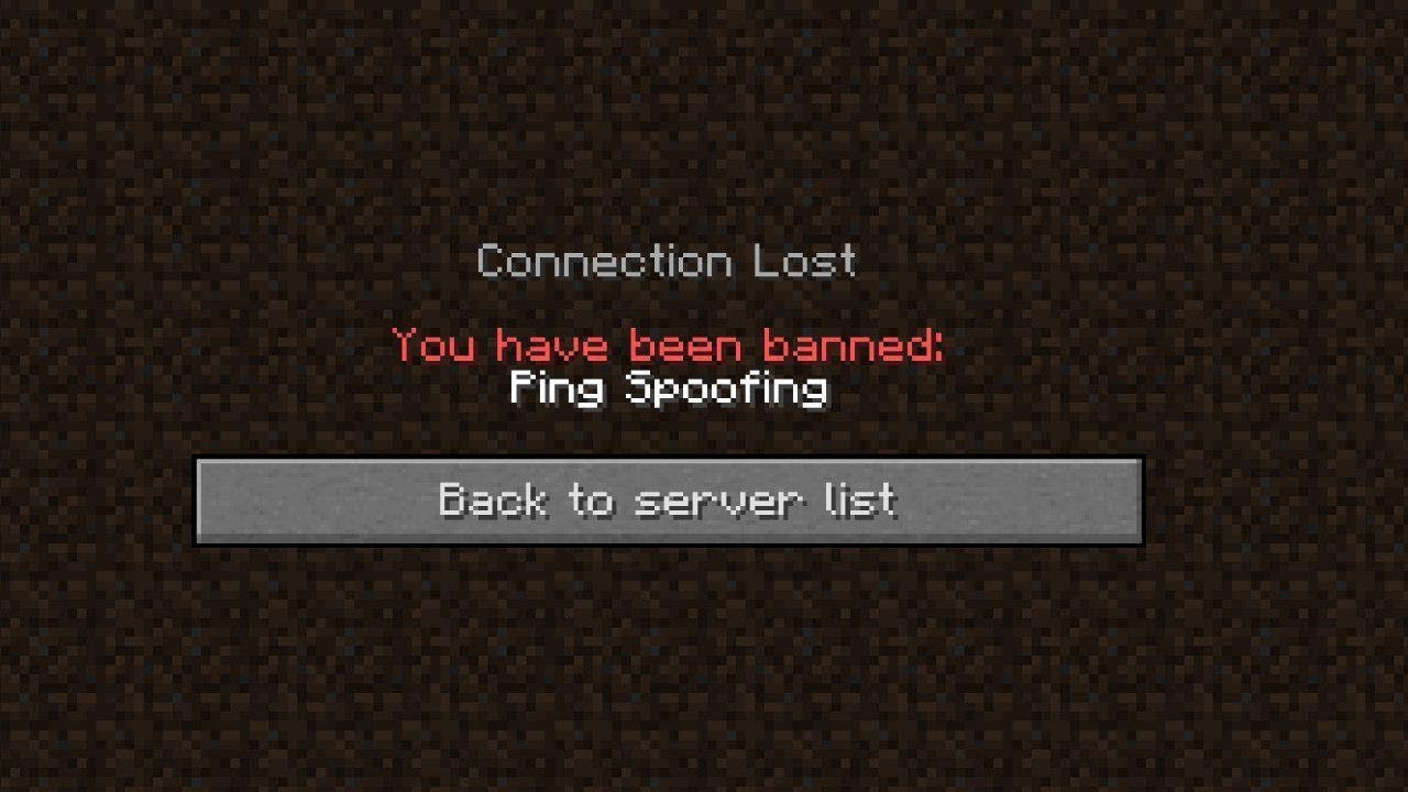 I just got banned from the server I just had staff on