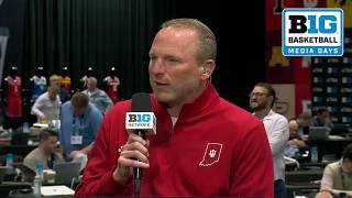 Indiana Head Coach Darian DeVries & Players Preview Season | 2026 Big Ten Men's Basketball Media Day