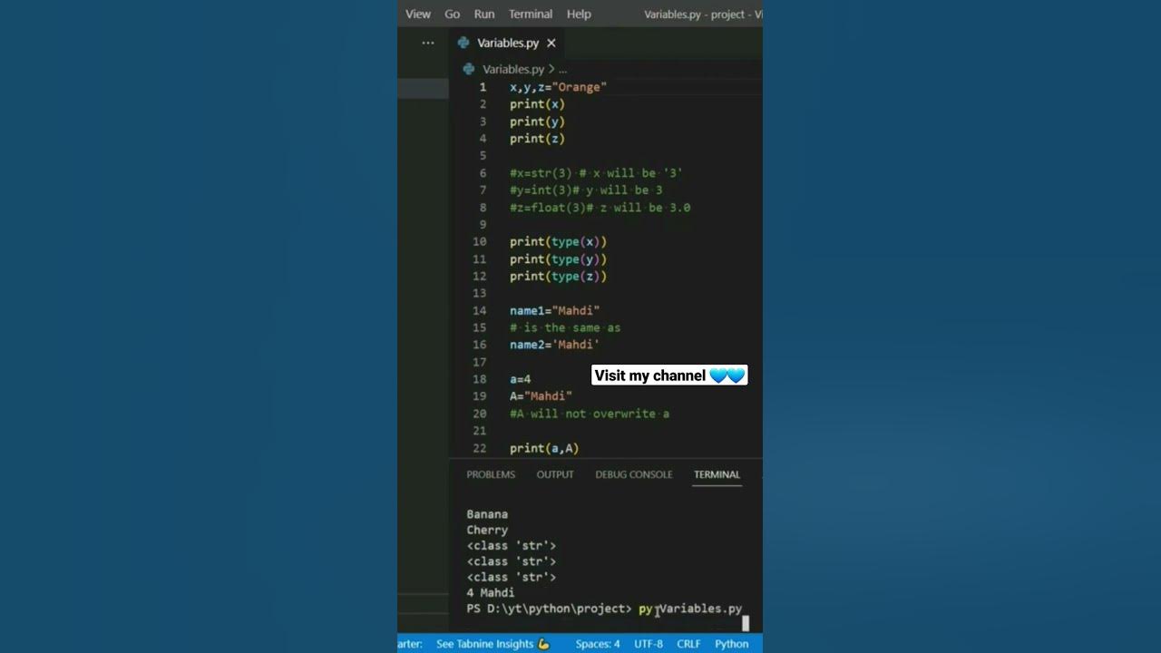 Assign one value to multiple variables developer programming python
