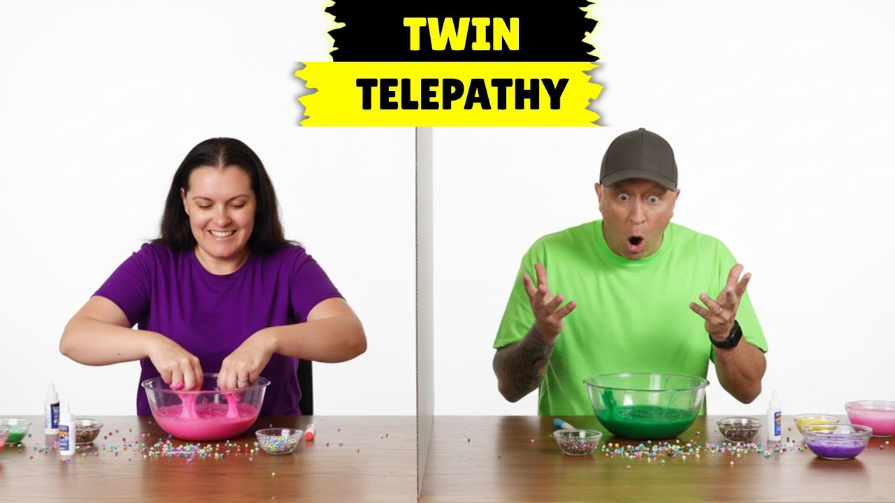 Телепатия близнецов: слаймовый вызов: папа против мамы