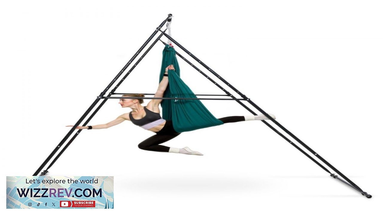 Рама подставки для йоги VEVOR, максимальная нагрузка 440,9 фунтов, поворотная конструкция.