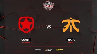 Gambit vs fnatic, map 1 train, PGL Major Kraków 2017