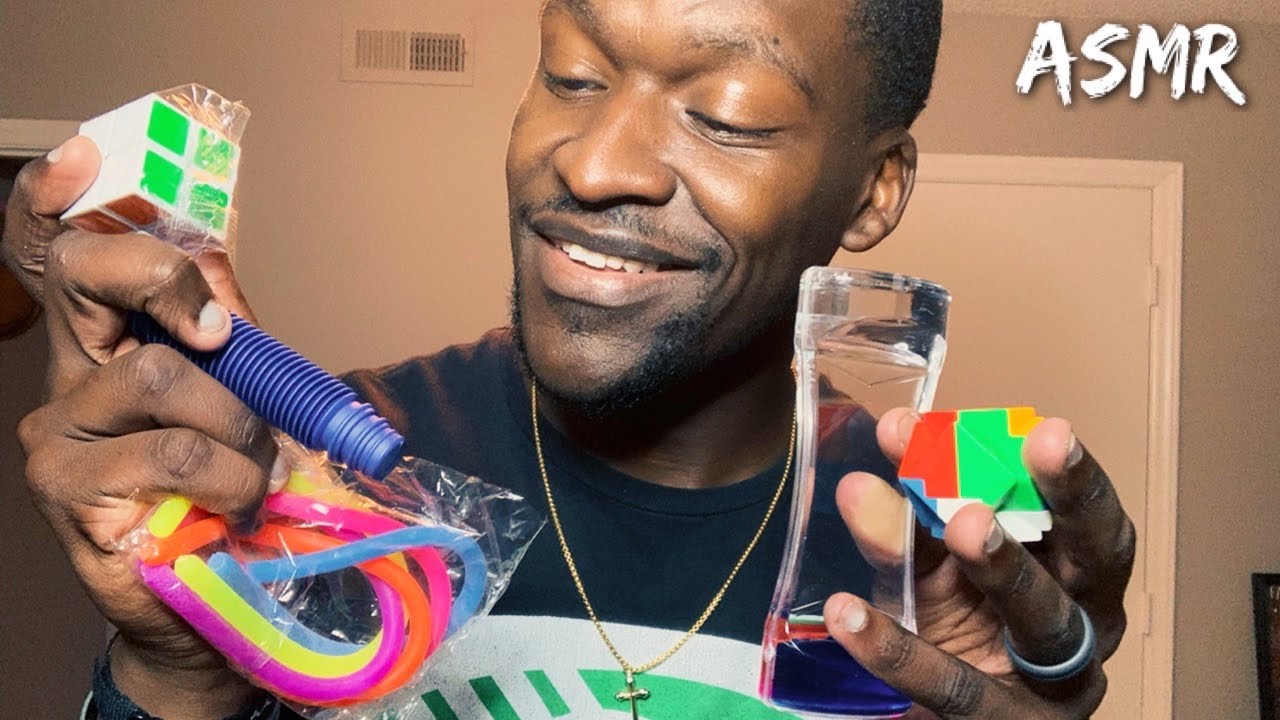ASMR Unboxing Fidget Toys & Sensory Items🕹🎲 - YouTube