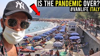 VAN LIFE During PANDEMIC in ITALY! WHY so many People?