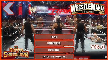 Link new wr3d mod 2K21 v6. By HHH released new Moves Taunts and arenas