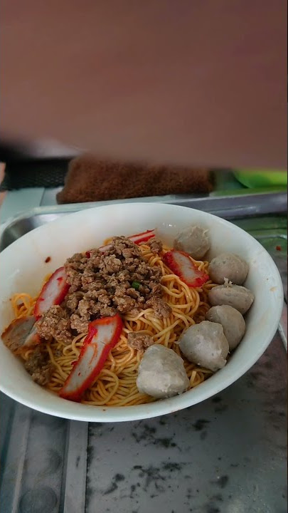 Kolo mee cepat dibuat sedap dimakan
