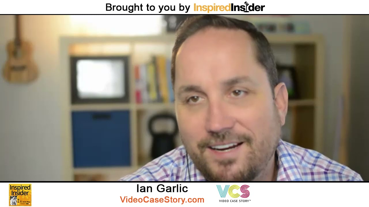 Ian Garlic of VideoCaseStory.com on InspiredInsider with Dr. Jeremy Weisz