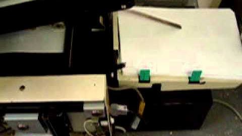 Rear exit stacker video DC10000S