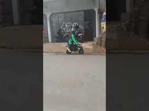 Prank ojol jemput CS dengan motor mini
