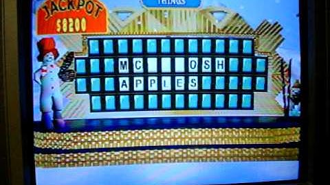 Wheel of Fortune 2nd Edition Playstation Run Game 17 Part 2