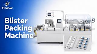 Blister Packing Machine with Fast Mold Change for Tablets &amp; Capsules