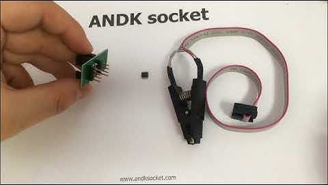 SOP8 socket and clip introduce for ZIF programmer such as CH341 RT809H TL866 EZP2010 and so on