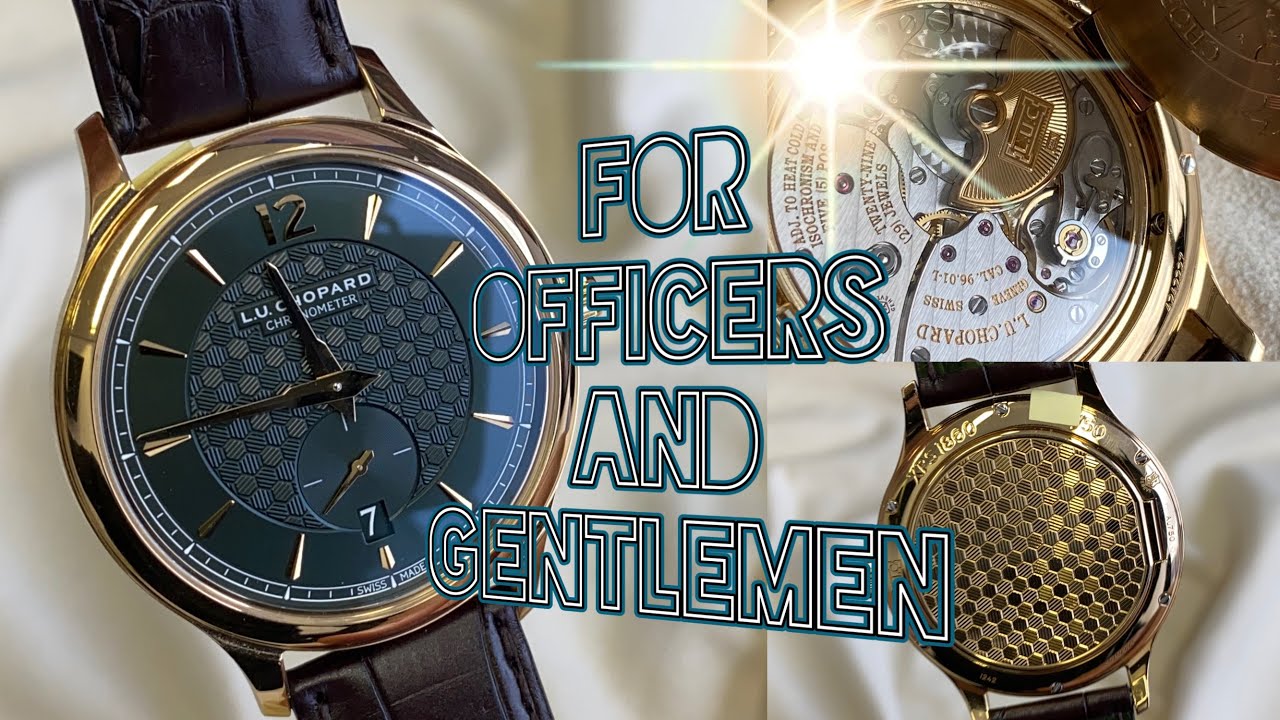 The Chopard L.U.C. XPS 1860 Officer (1 of 50) challenges the very