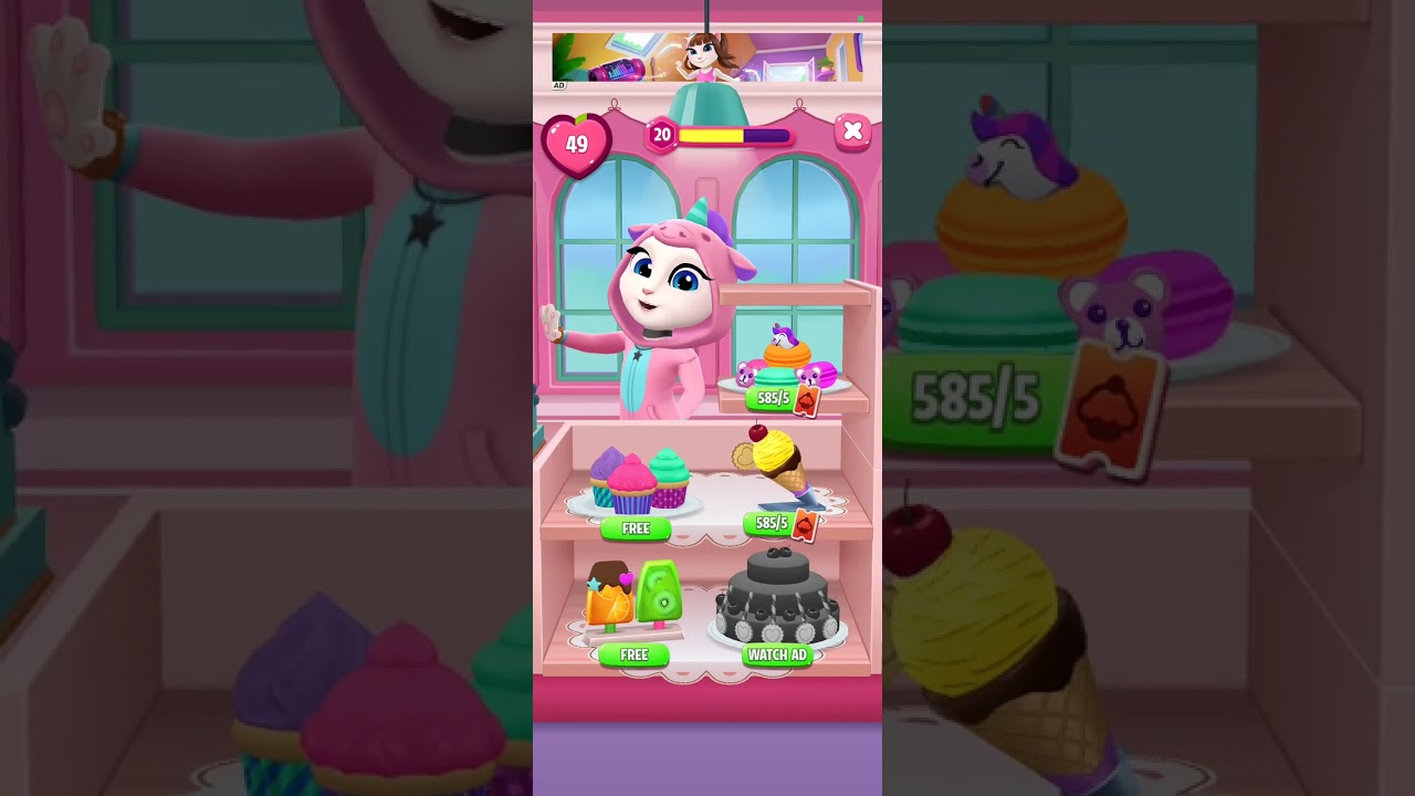 My Talking Angela 2 - Игры с геймплеем 🌿🪻🌿