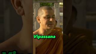 How to meditate like a Buddhist monk. How to practice Vipassana. #shorts #meditation #buddhism