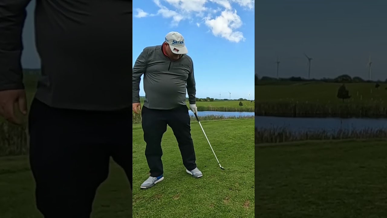 Par 3 117 yards over water. Some holes in golf are harder than they look 