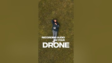 How to record audio on your drone! 😱🔊