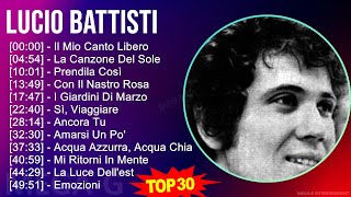 L u c i o B a t t i s t i MIX Greatest Hits Full Album ~ 1960s Music ~ Top Italian Music, Wester...